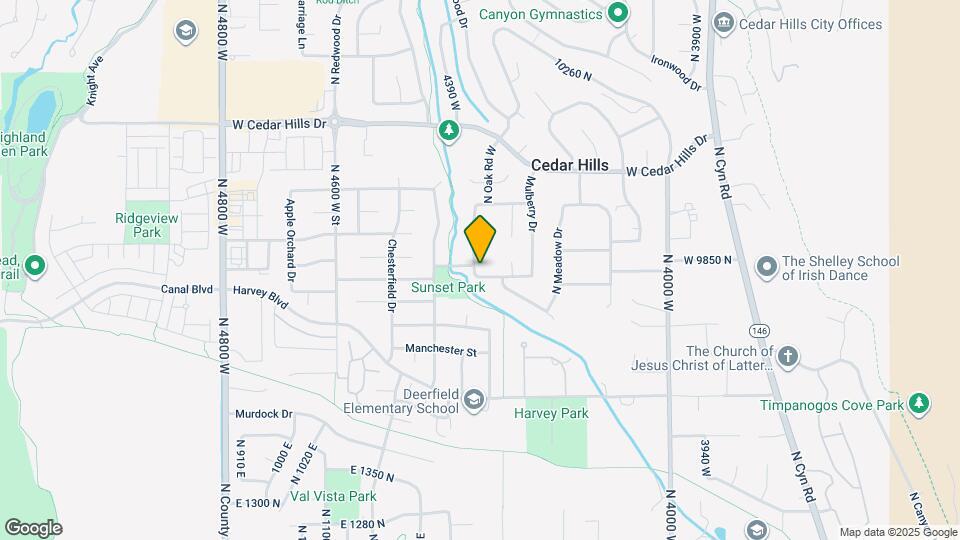 9820 Deep Creek Dr Map and Location Details