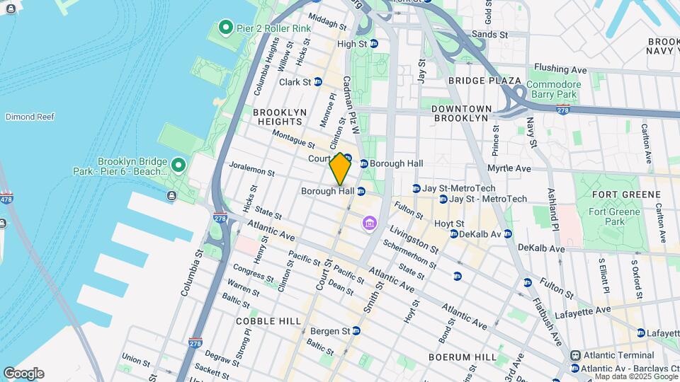 Brooklyn Law School Residence Hall Map and Location Details