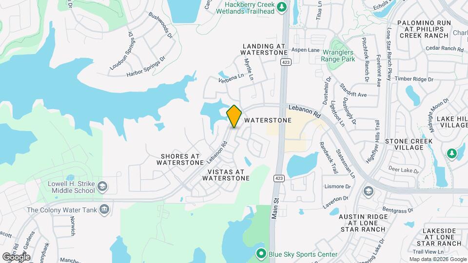 592 Burning Oak Dr Map and Location Details