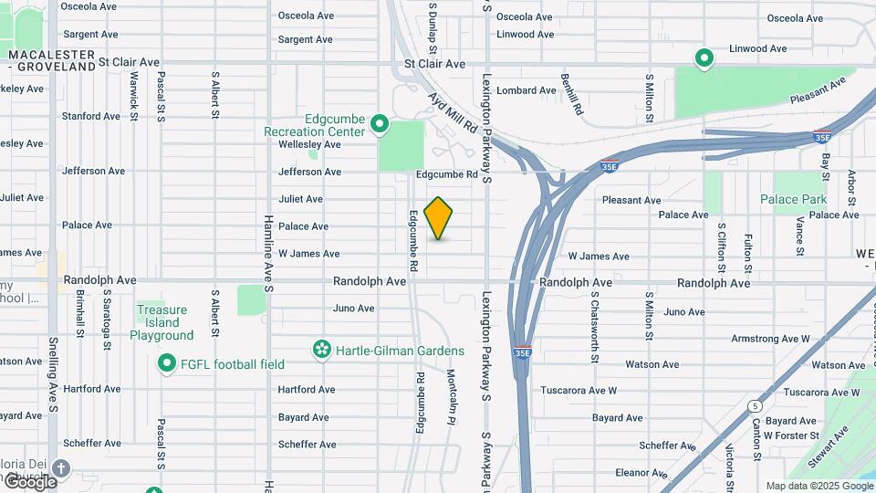 1155 W James Ave Map and Location Details