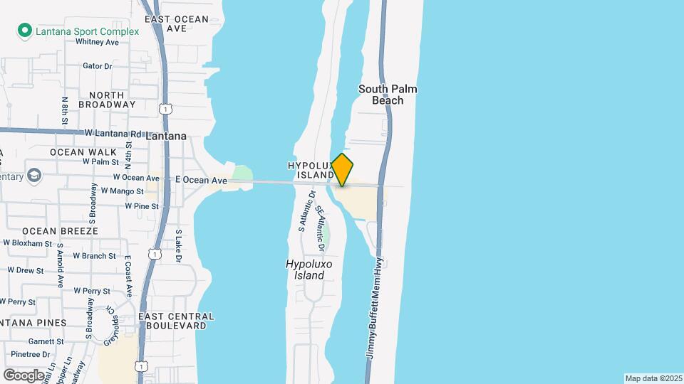 210 S Ocean Blvd Map and Location Details