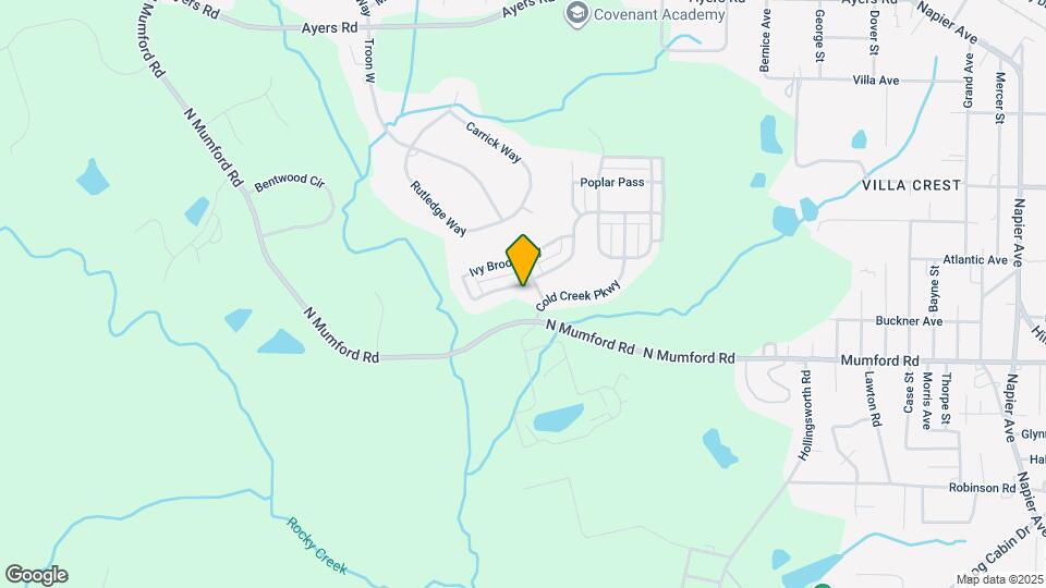 644 Ivy Brook Way Map and Location Details