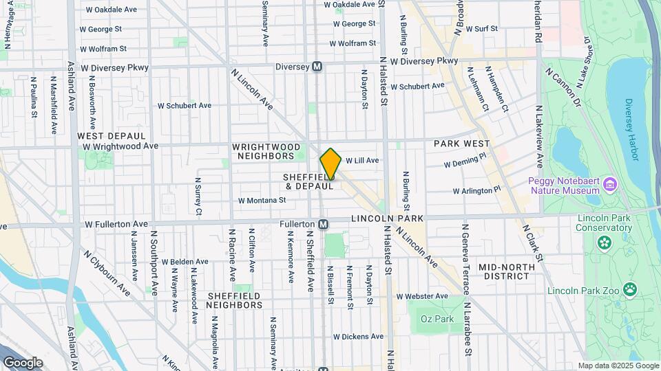 927 W Altgeld St Map and Location Details