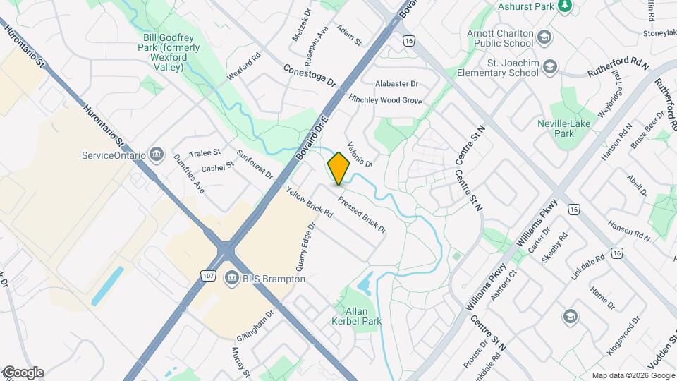 60 Pressed Brick Dr Map and Location Details