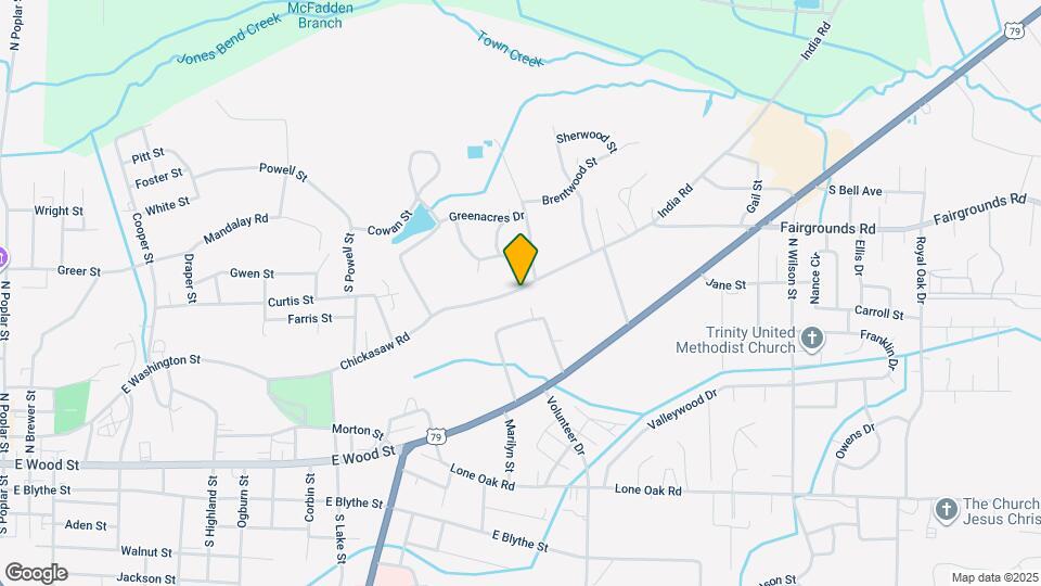 1139 Chickasaw Rd Map and Location Details
