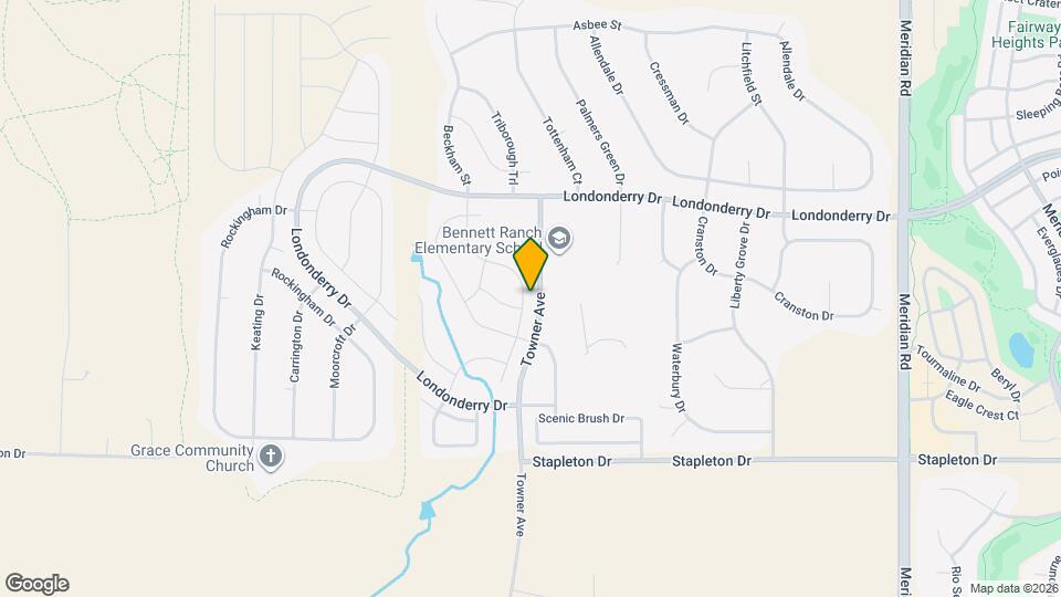 9857 Beckham St Map and Location Details