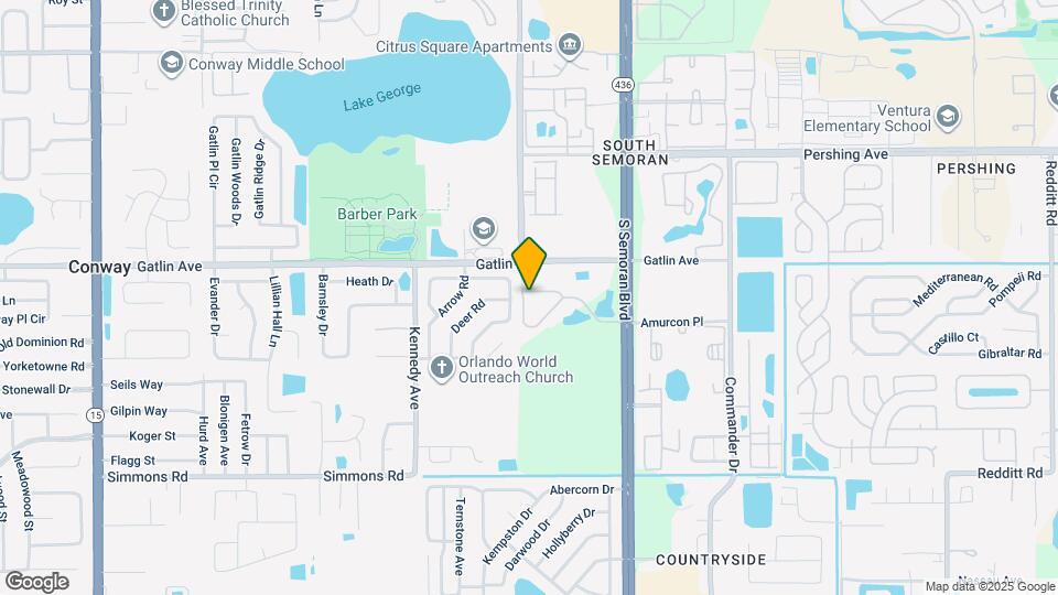 4830 S Semoran Blvd Map and Location Details