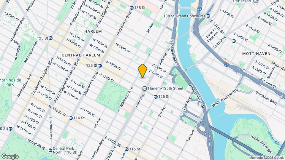 51 E 126th St Map and Location Details