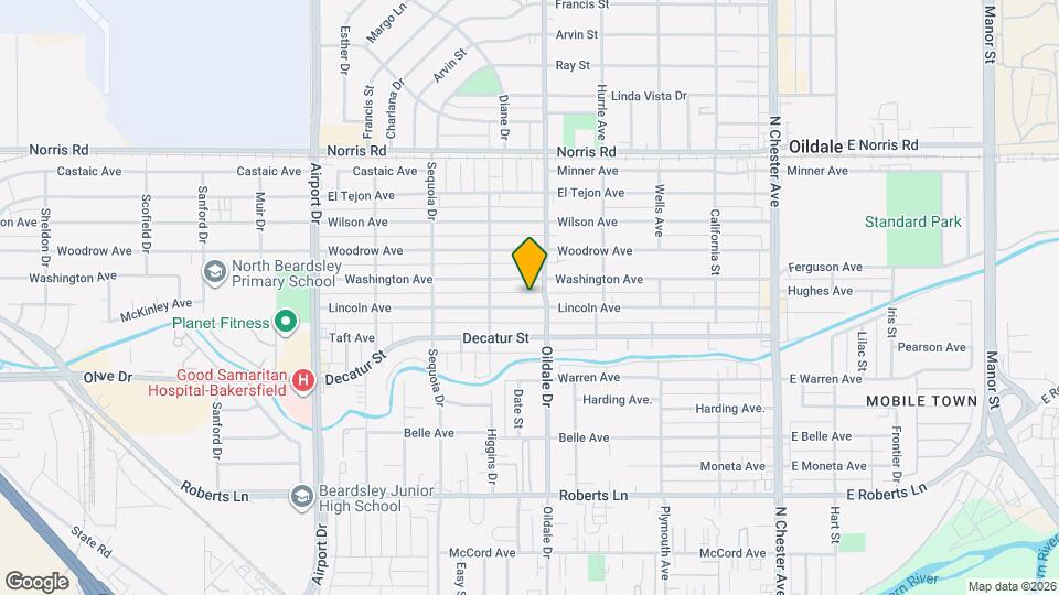 506 Lincoln Ave Map and Location Details