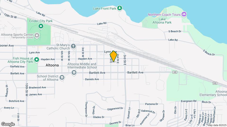 1220 Garfield Ave Mapa y Detalles de la Ubicación