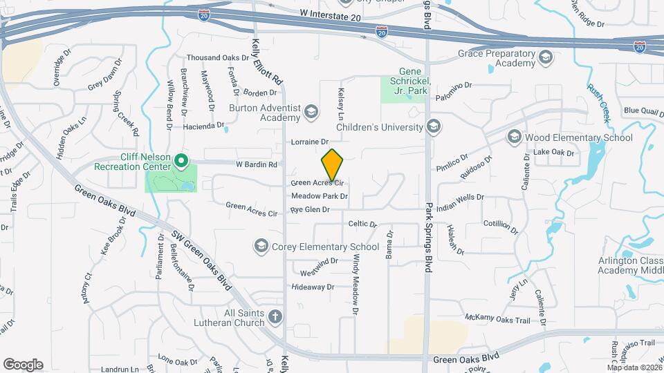 4110 Green Acres Cir Map and Location Details