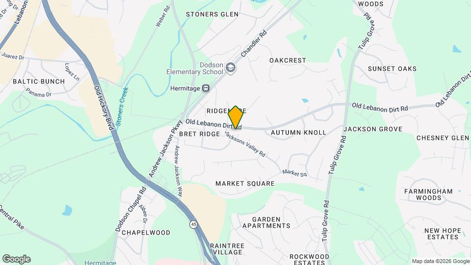 105 Jacksons Retreat Ct Map and Location Details