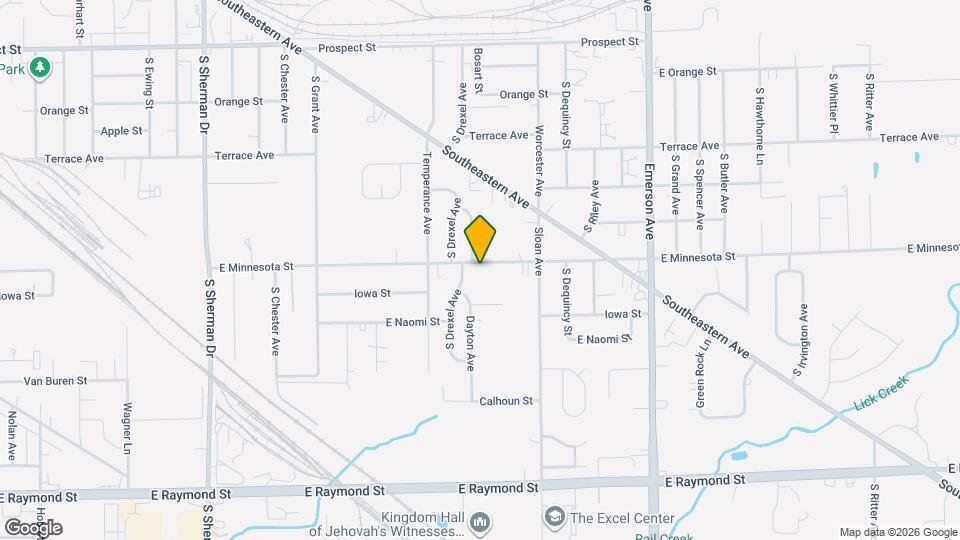 4703 E Minnesota St Map and Location Details