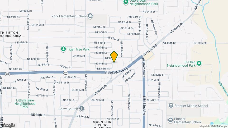 8315 NE 156th Ave Map and Location Details