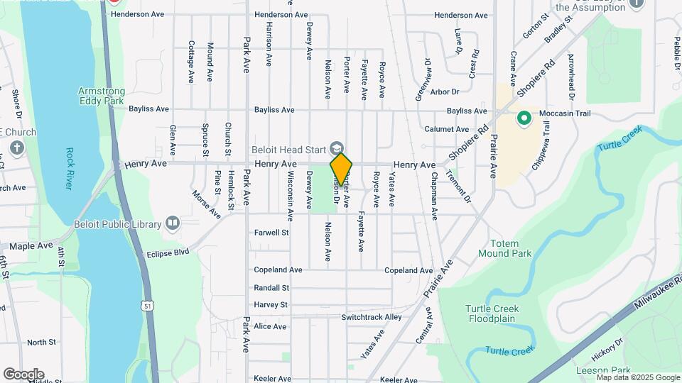 1320 Aldrich Pl Map and Location Details