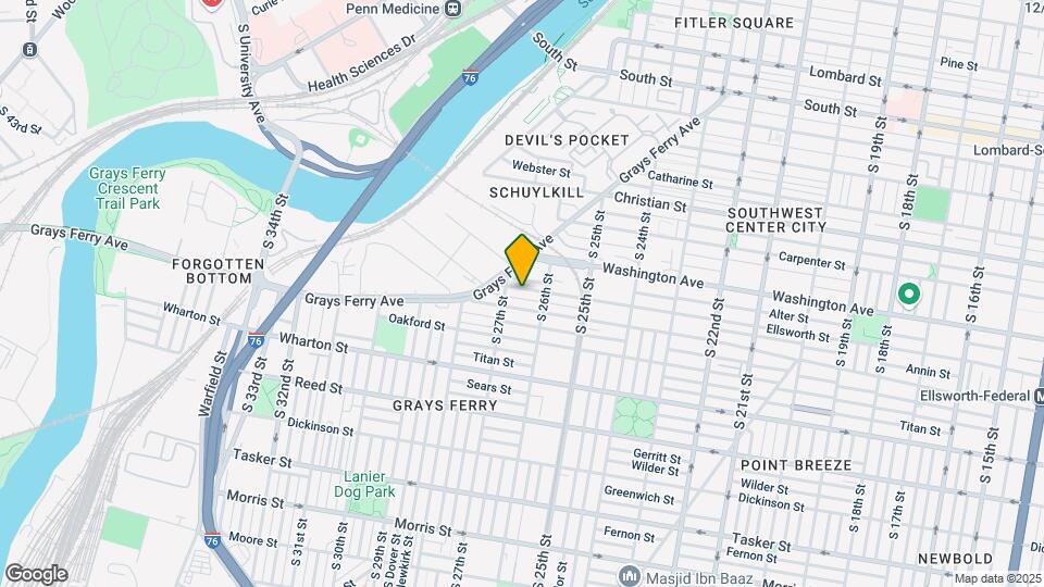 2630 Ellsworth St Mapa y Detalles de la Ubicación