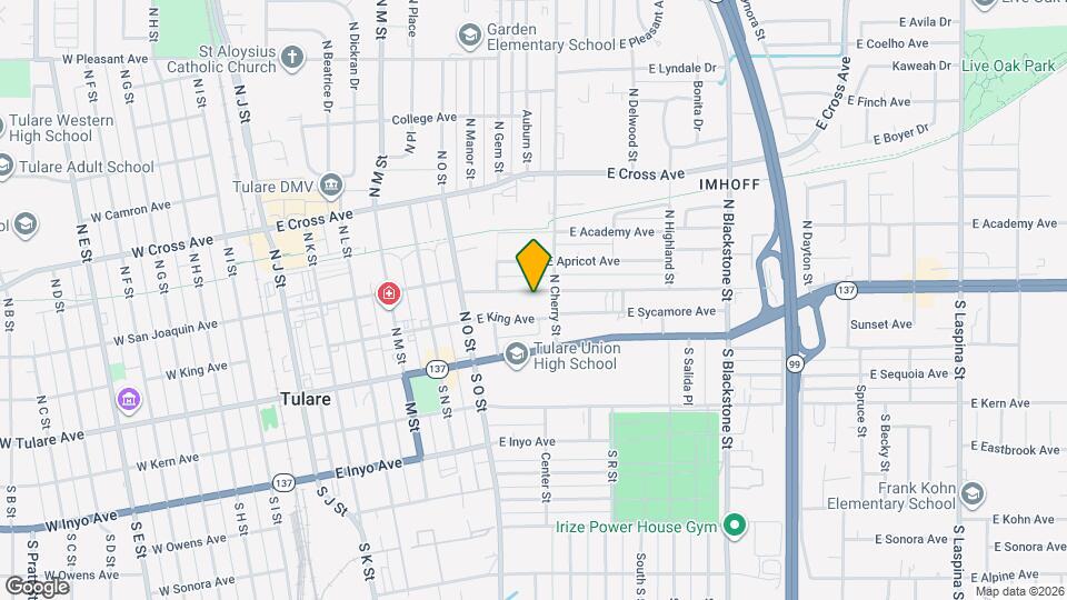 765 E San Joaquin Ave Map and Location Details