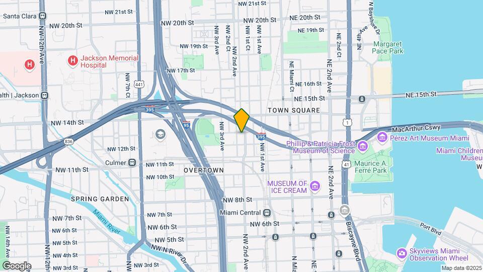 1232 NW 1st Pl Mapa y Detalles de la Ubicación