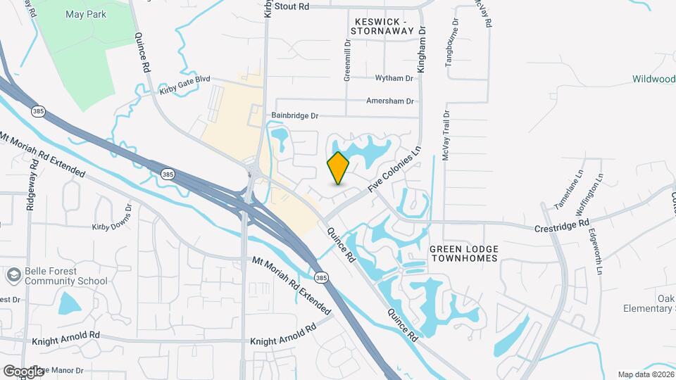 6764 Racquet Club Dr Map and Location Details