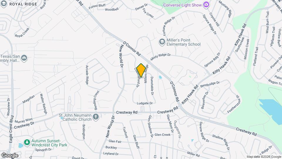 9614 Chelmsford Dr Map and Location Details