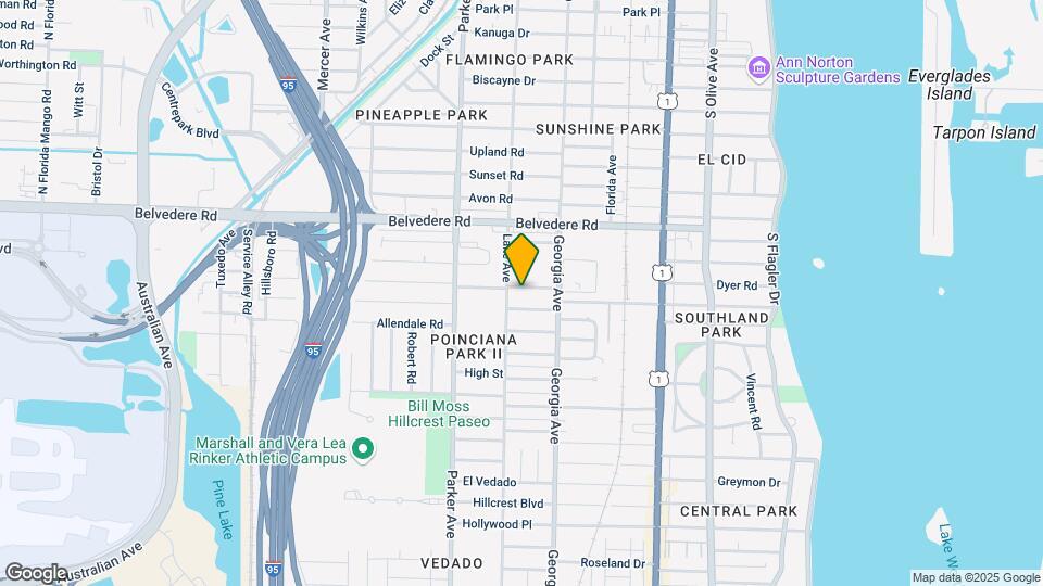 736 Omar Rd Map and Location Details