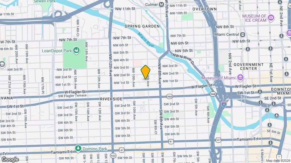 915 NW 1st St Mapa y Detalles de la Ubicación