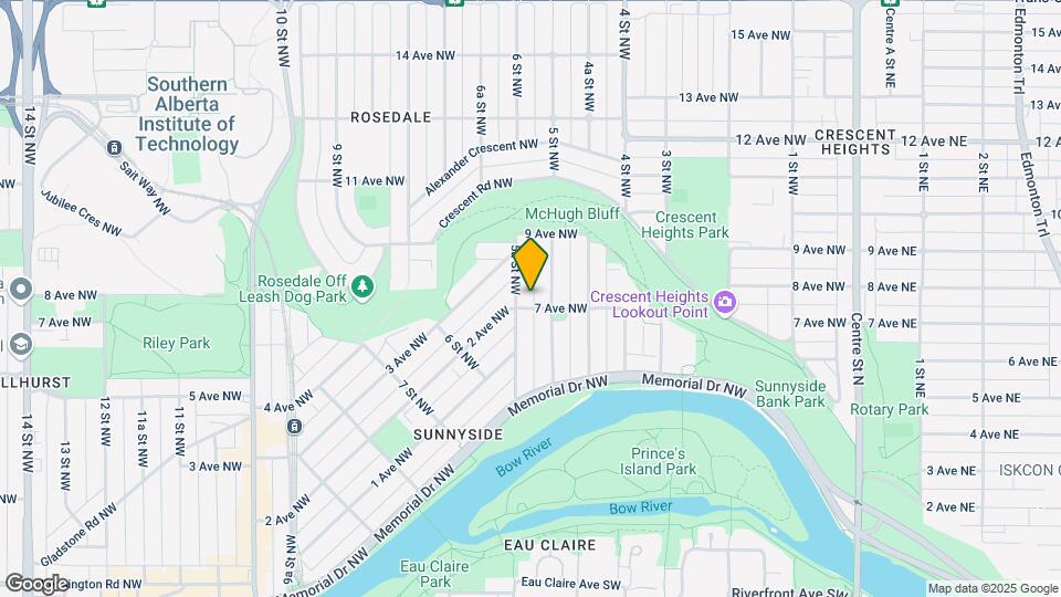 536 7th Ave NW Map and Location Details