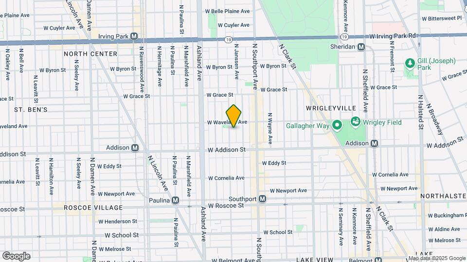 3643-3645 N Greenview Ave Mapa y Detalles de la Ubicación
