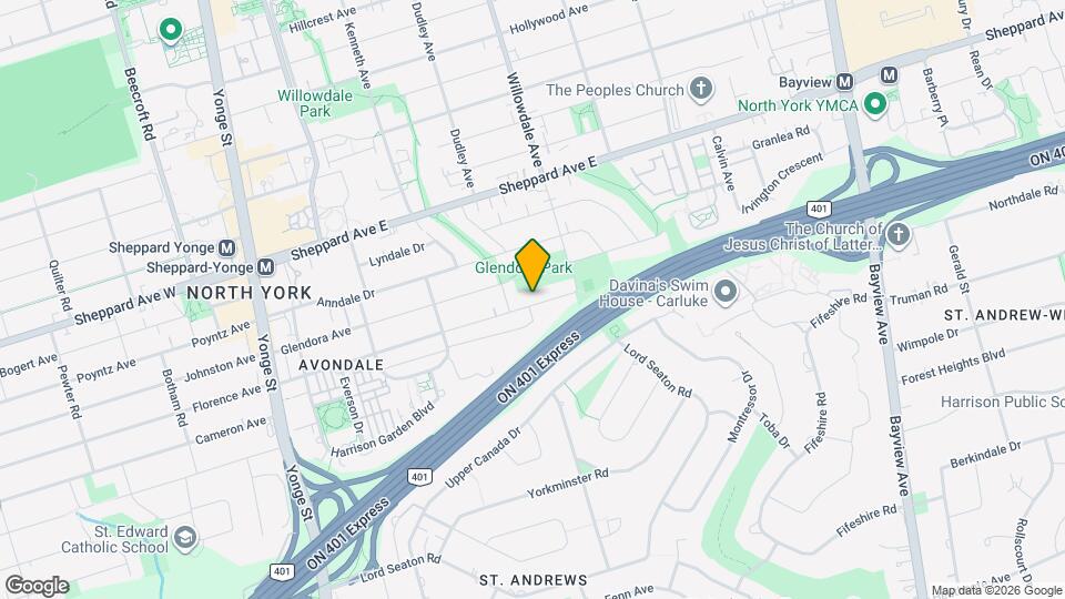 174 Avondale Ave Map and Location Details