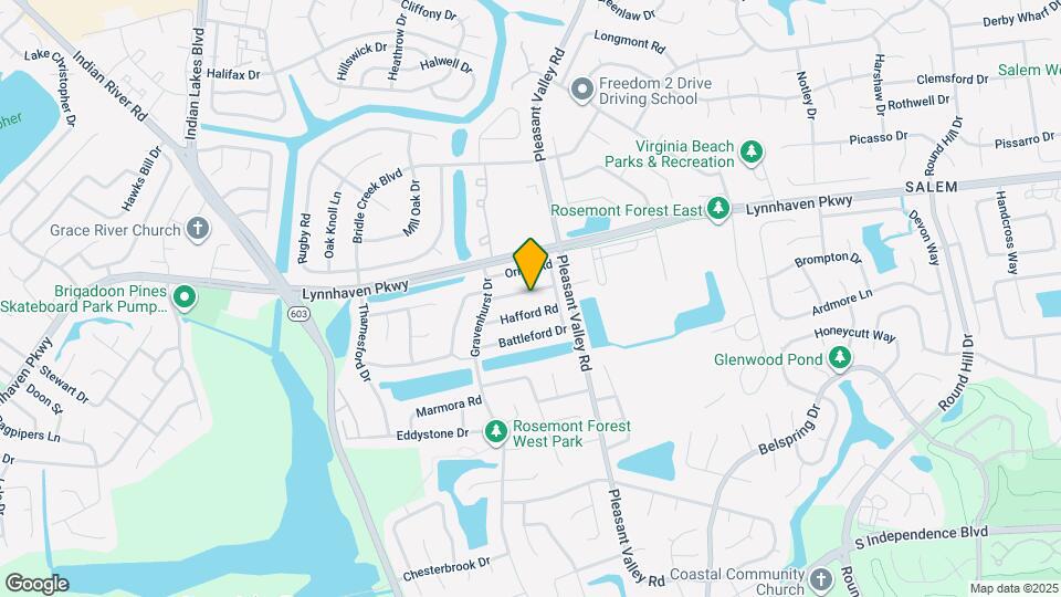 1323 Longlac Rd Map and Location Details