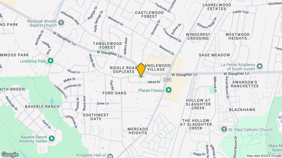 2200 Allred Dr-Unit -A Map and Location Details
