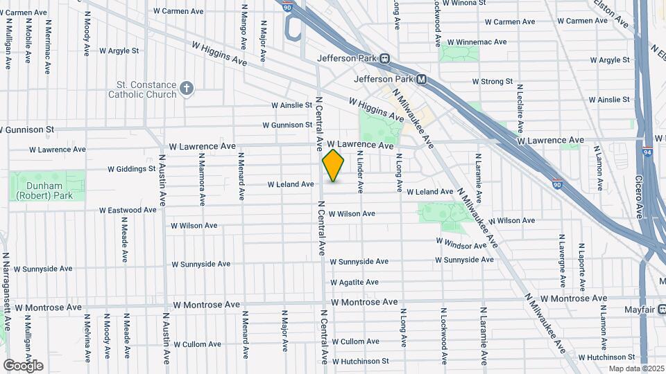 5544 W Leland Ave, Unit 2C Map and Location Details