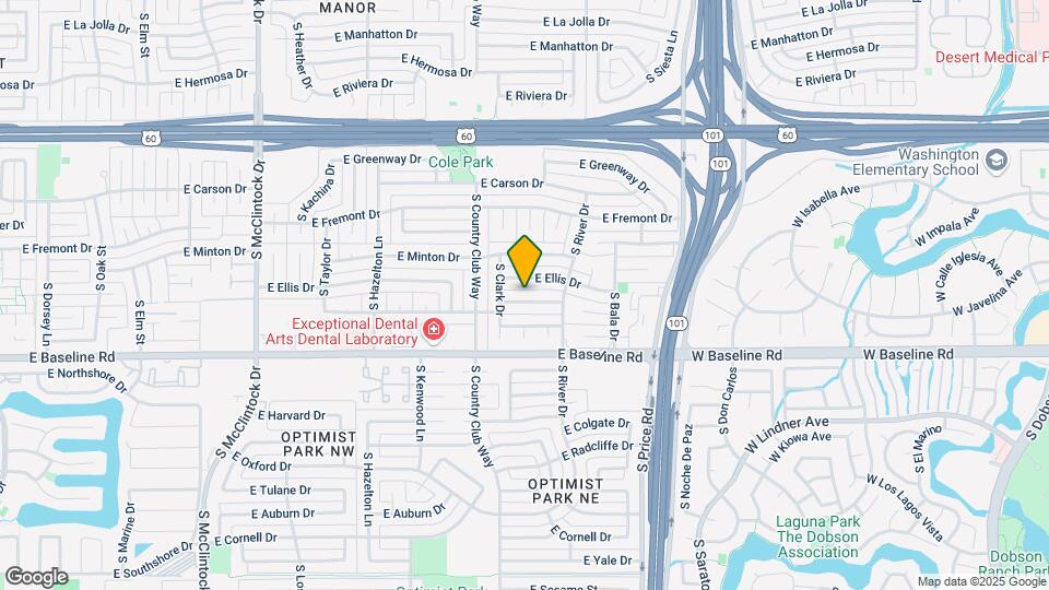 2050 E Dunbar Dr Map and Location Details
