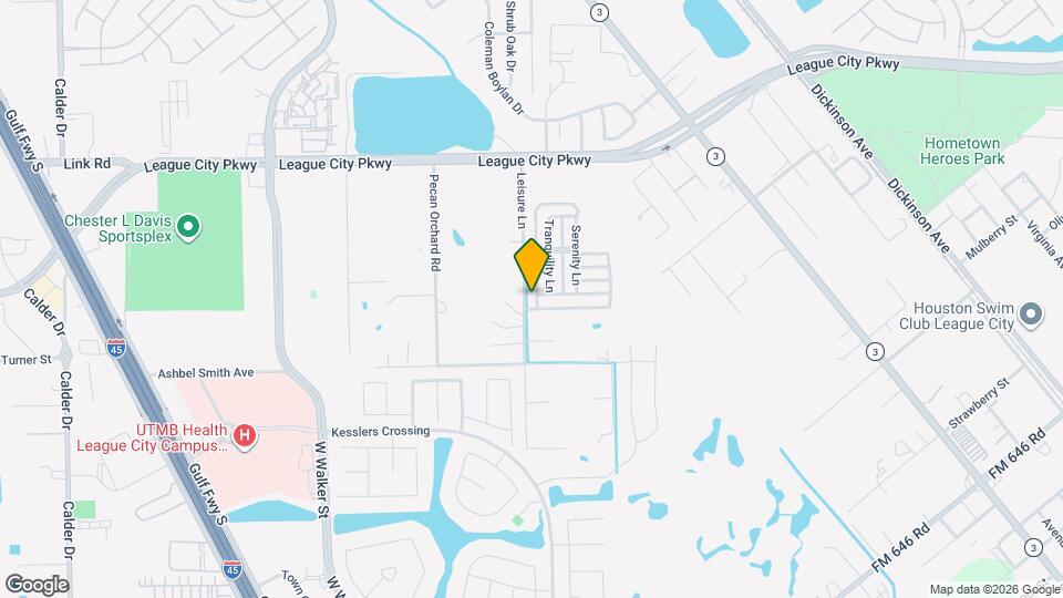 2018 Leisure Ln Map and Location Details
