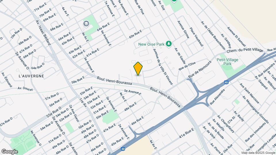 5132 Henri-Bourassa Boul Map and Location Details