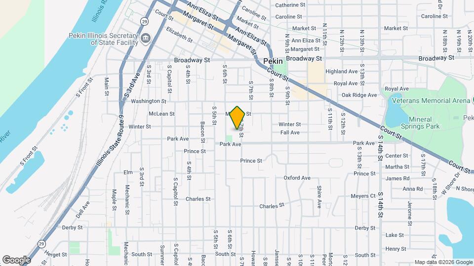 729 S 7th St Map and Location Details