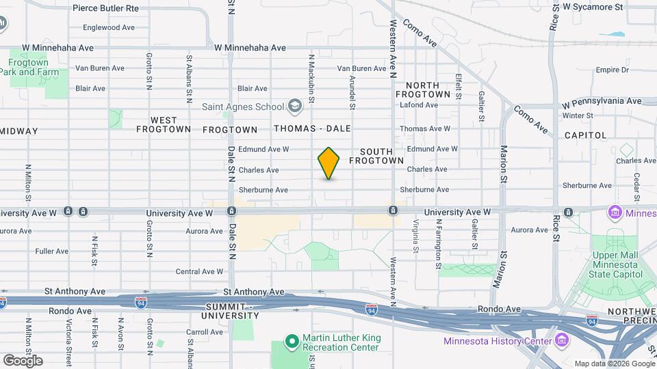 473 Sherburne Ave Map and Location Details