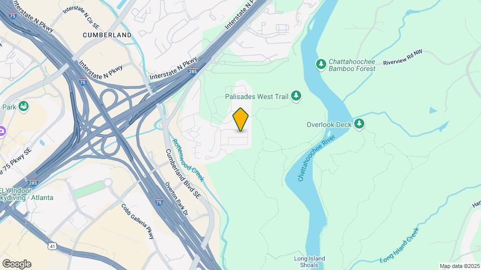 3547 Chattahoochee Summit Ln SE Map and Location Details