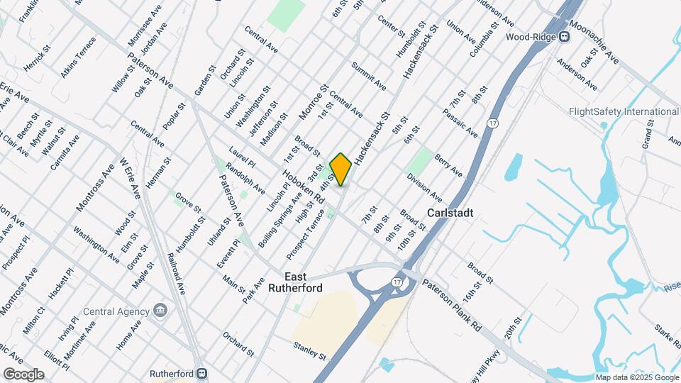 320 Hackensack St Map and Location Details