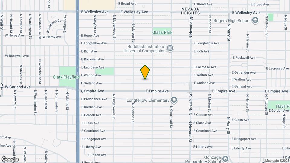 537 E Garland Ave Map and Location Details
