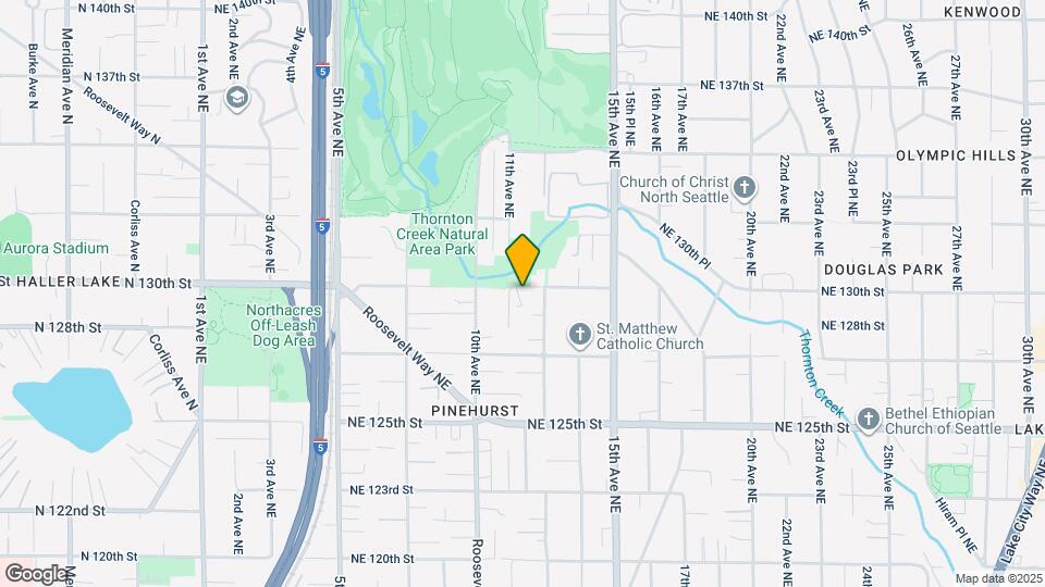 1111 NE 130th St Map and Location Details