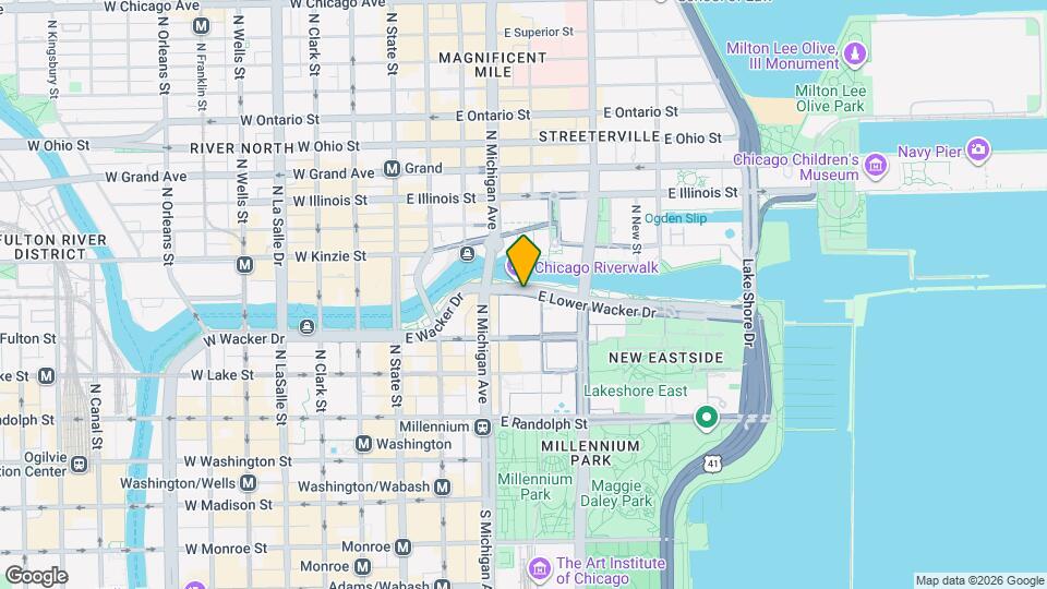 133 W Wacker Dr Map and Location Details