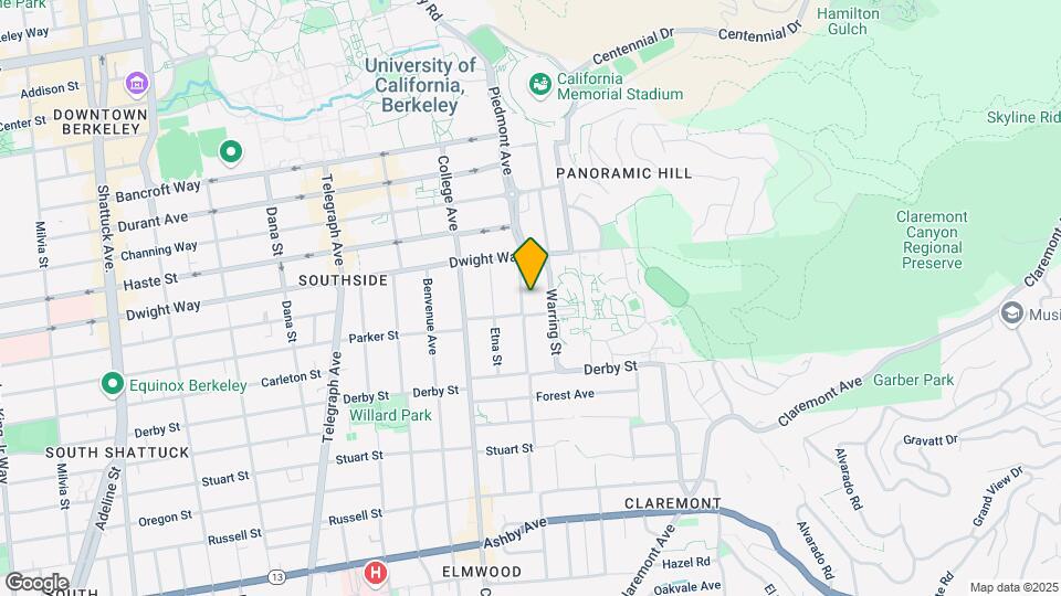 2541-2543 Piedmont Ave. Map and Location Details
