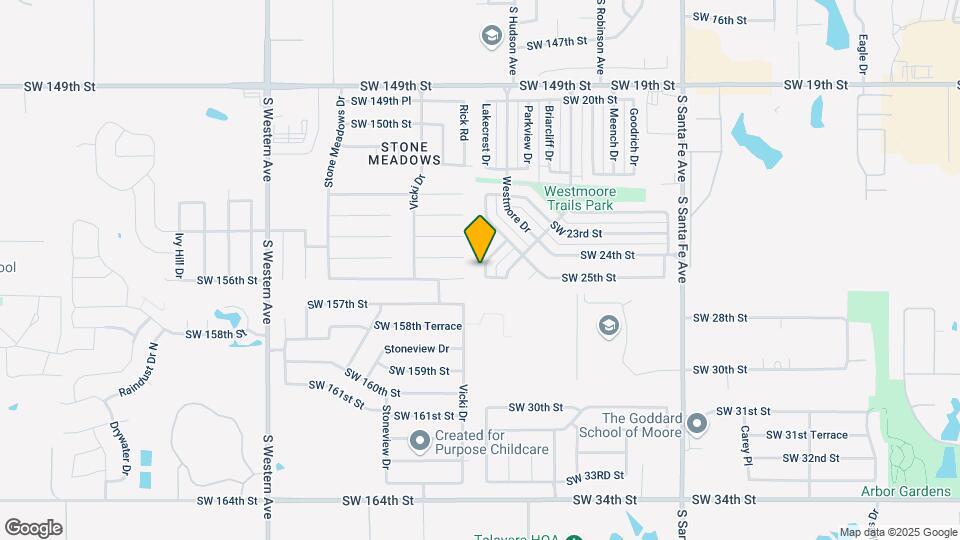 2625 Briarcliff Dr Map and Location Details