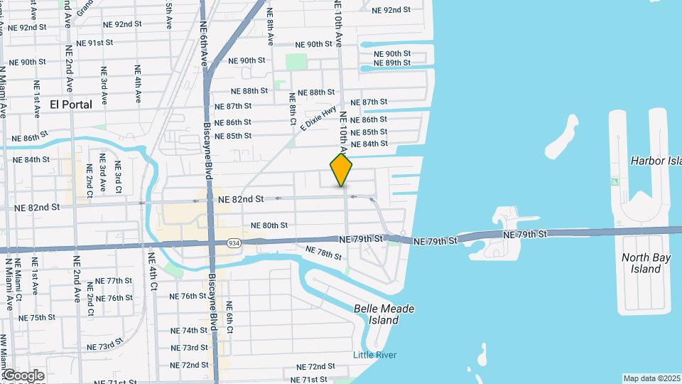 991 NE 82nd St Map and Location Details