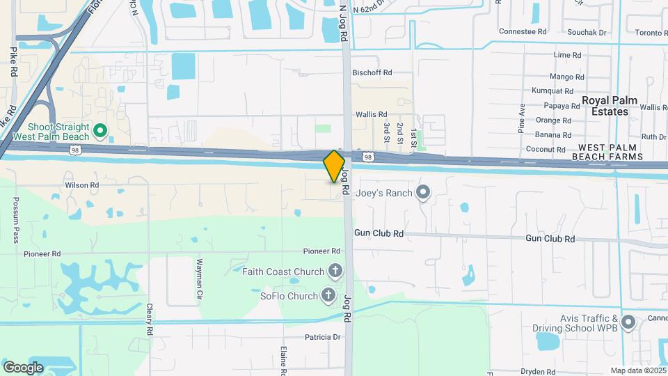 6818 Pointe of Woods Dr Map and Location Details