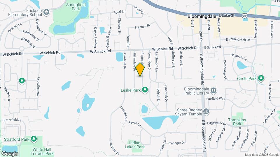 196 Rosedale Ct Map and Location Details