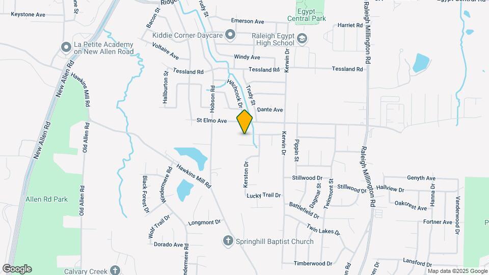 3823 Kerwood Ave Mapa y Detalles de la Ubicación