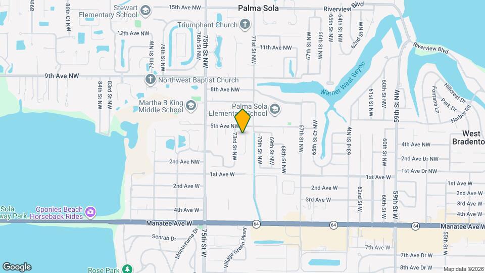 402 72nd St NW Map and Location Details