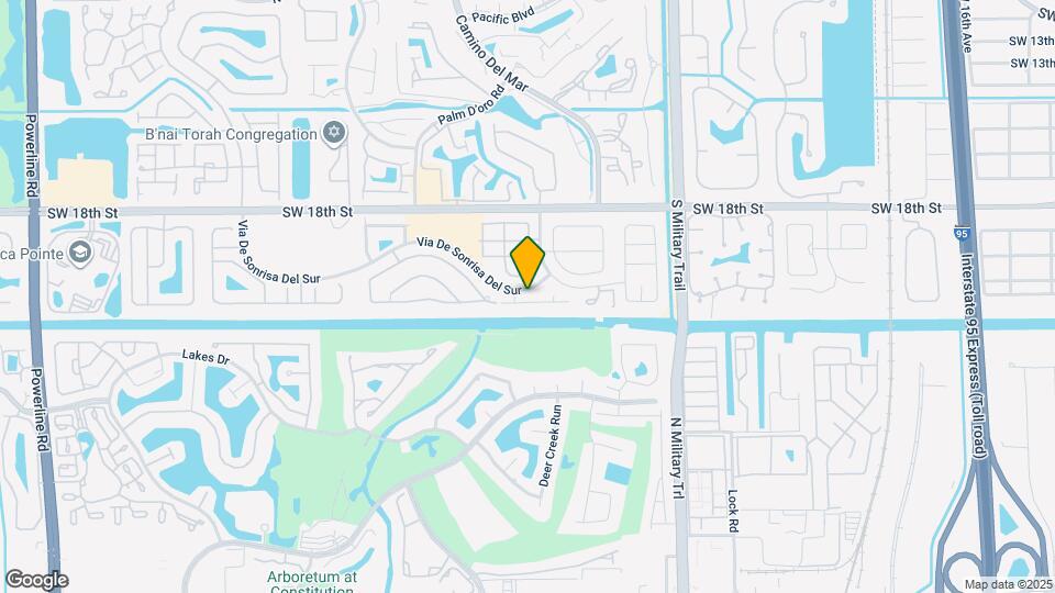 5850 Vista Linda Ln Map and Location Details